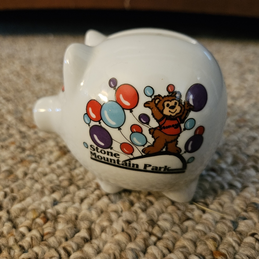 Stone Mountain Park Piggy Bank - Picture 2 of 7